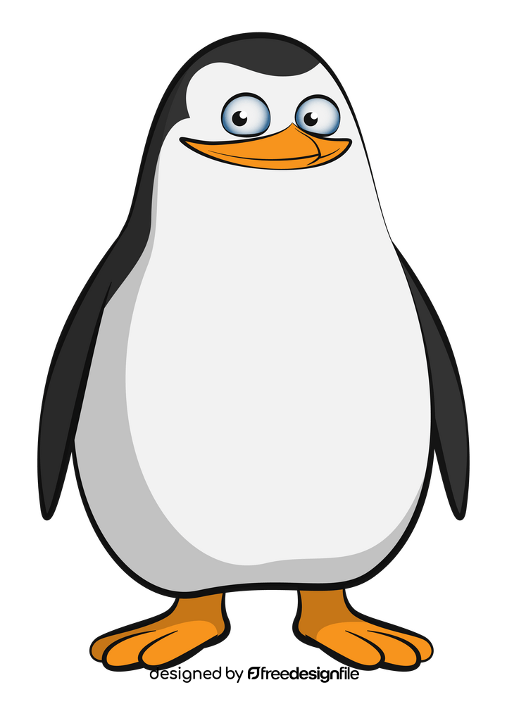 Madagascar penguin clipart