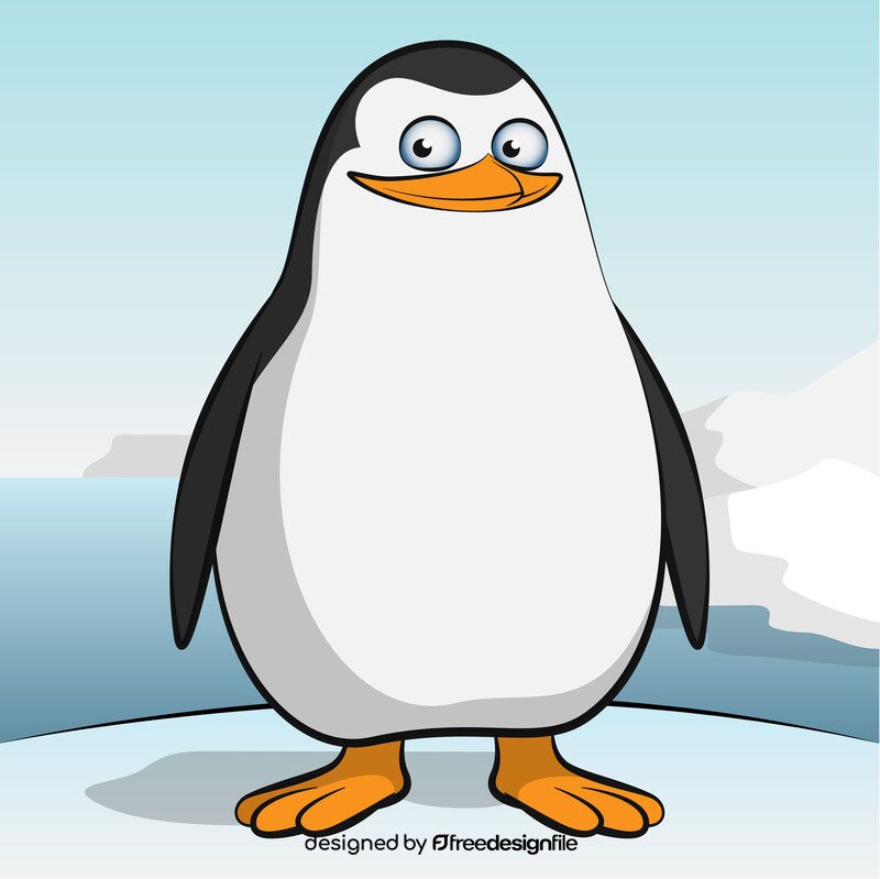 Madagascar penguin vector