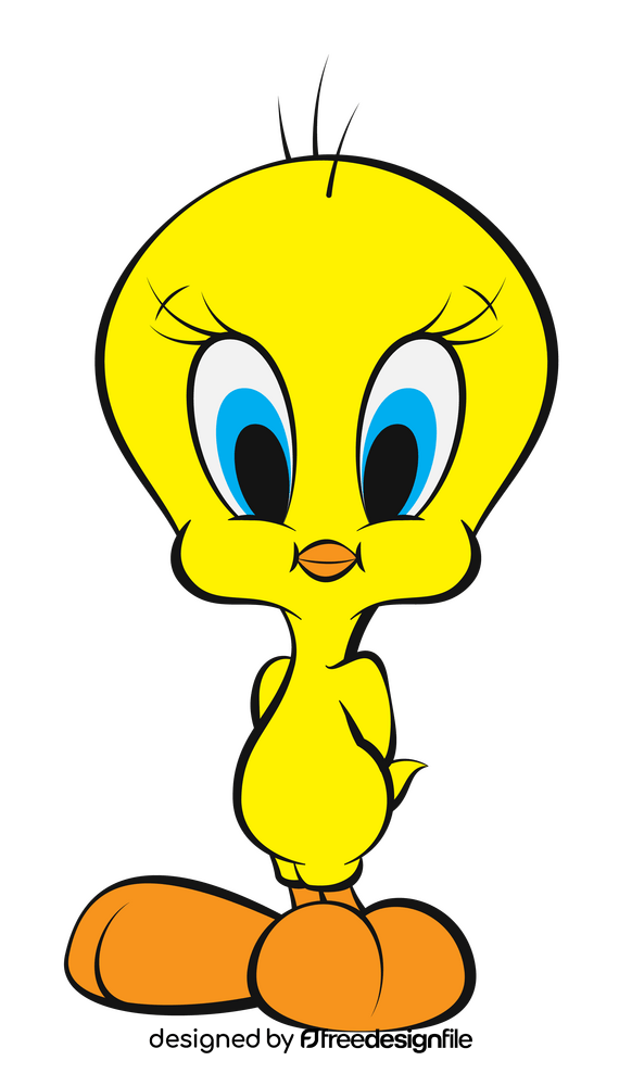 Looney Tunes Tweety bird clipart