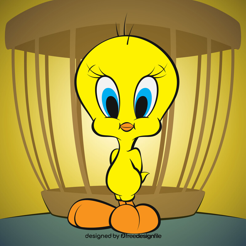 Looney Tunes Tweety bird vector