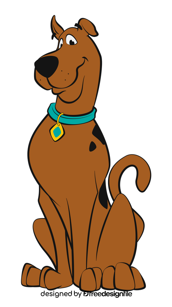 Scooby Doo clipart vector free download