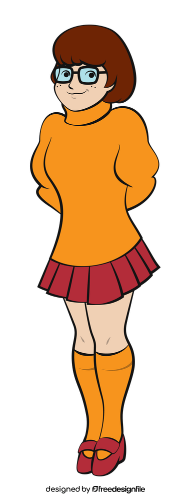 Scooby Doo Velma clipart