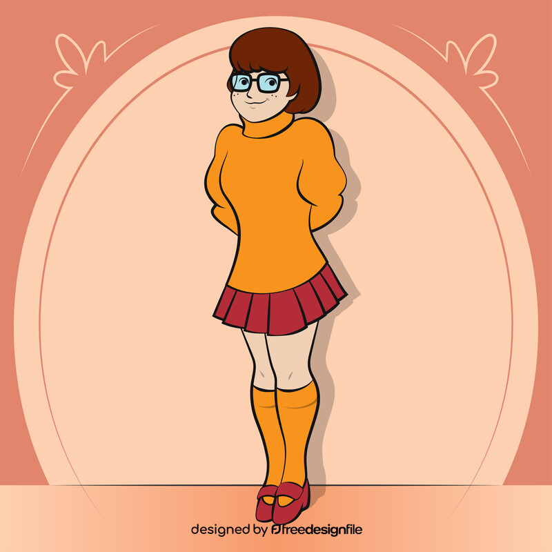 Scooby Doo Velma vector