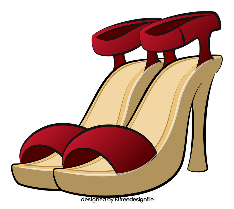 High heels clipart