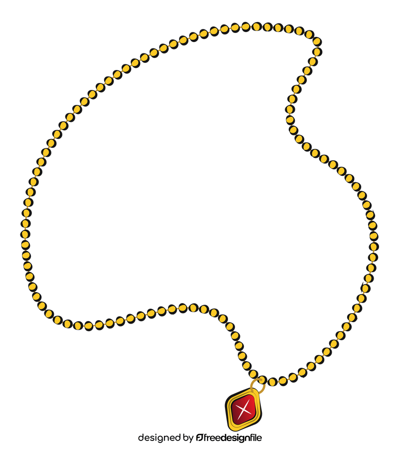 Necklace clipart