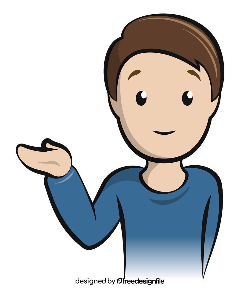 Man tipping hand emoji, emoticon clipart