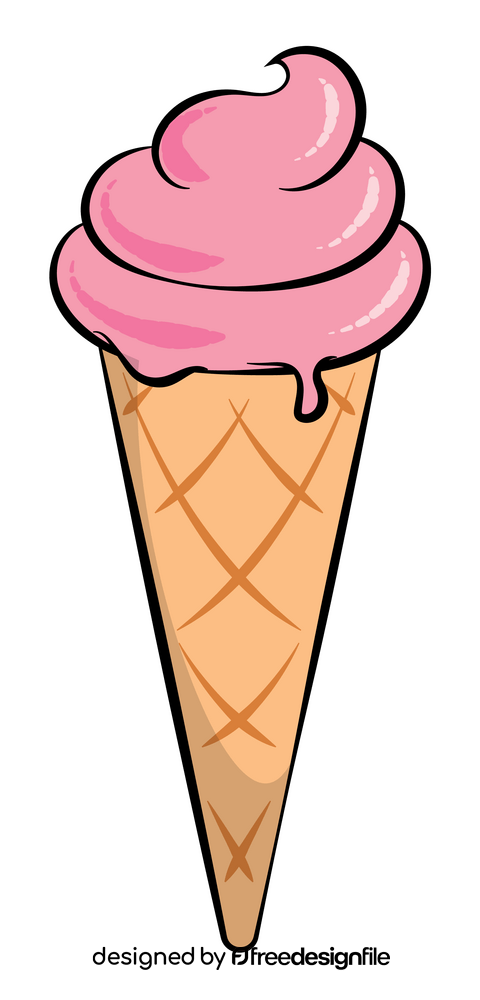 Ice cream cone clipart