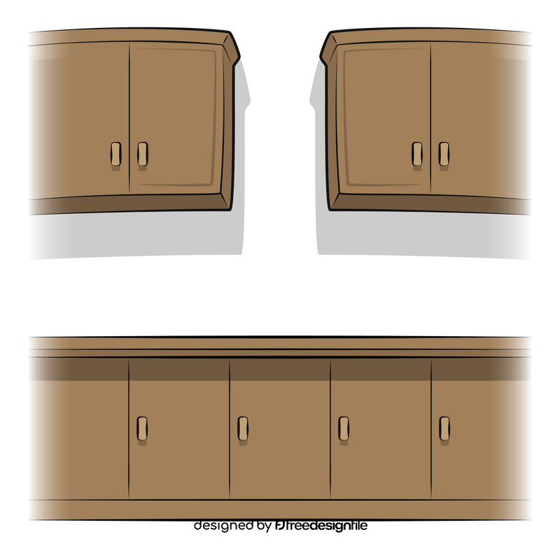 Kitchen furniture clipart