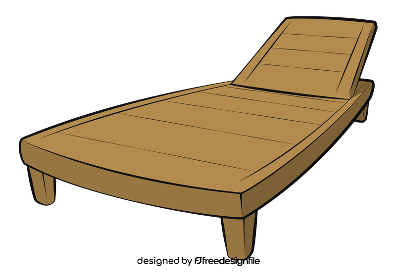 Lounge chair clipart