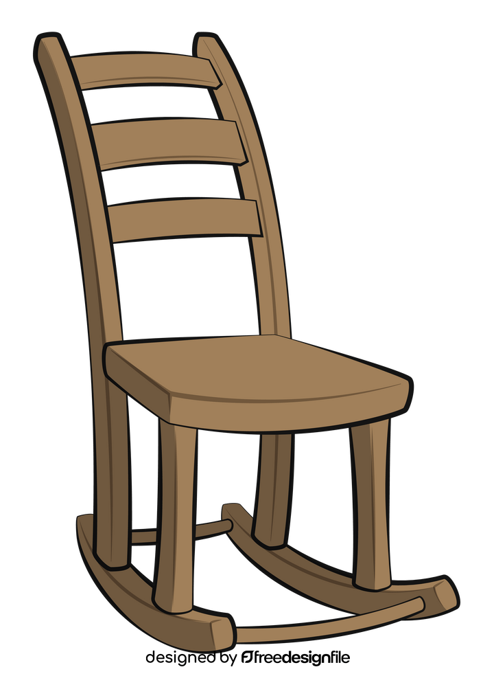 Rocking chair clipart