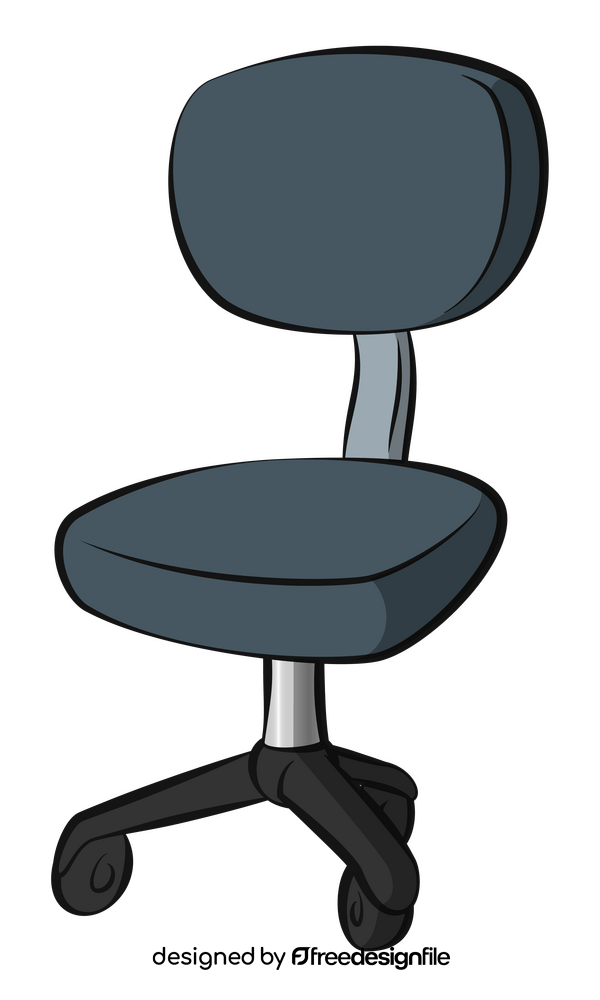 Office chair clipart vector free download