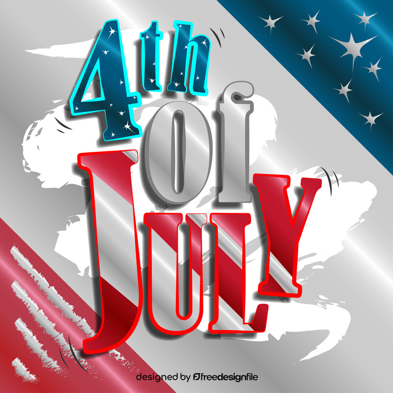 4th of July vector