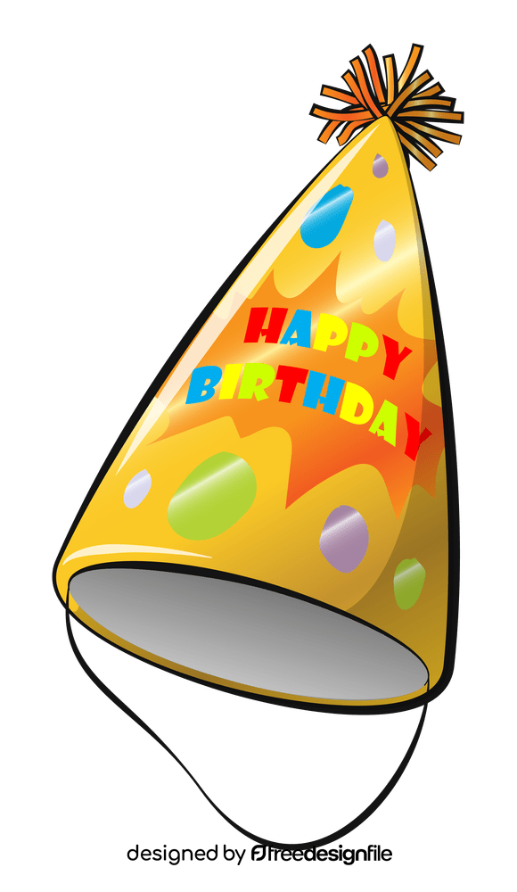 Birthday party hat clipart