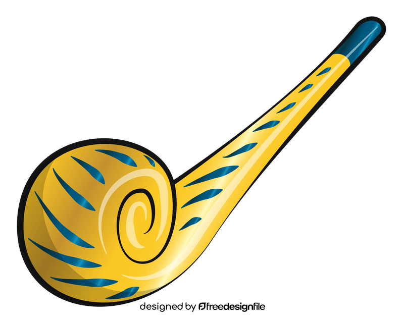Party horn clipart