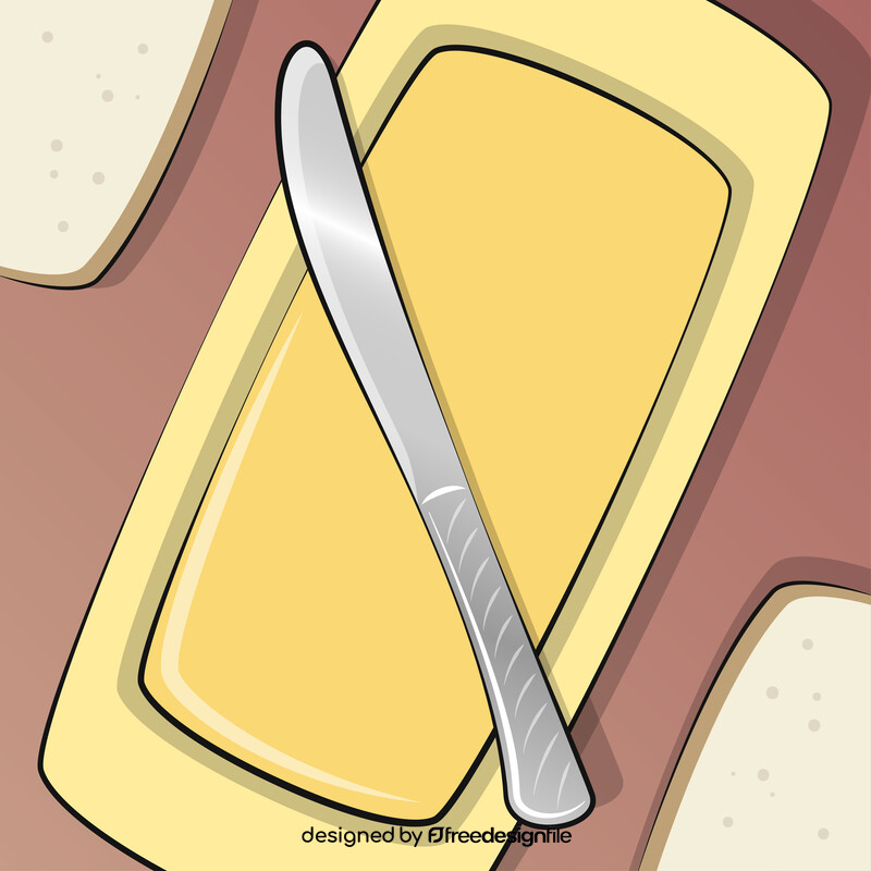 Butter knife vector