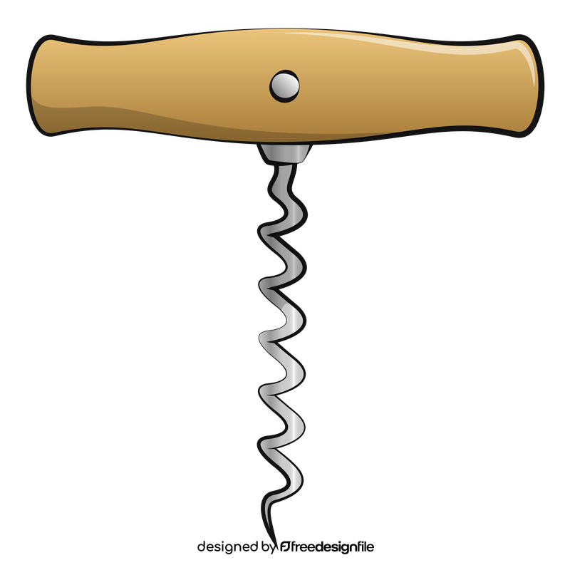 Corkscrew clipart