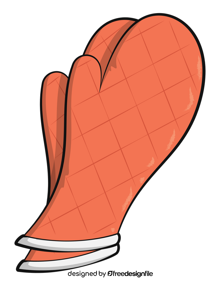 Oven mitts clipart