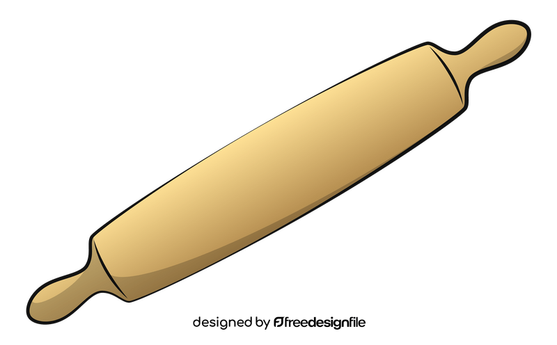Rolling pin clipart