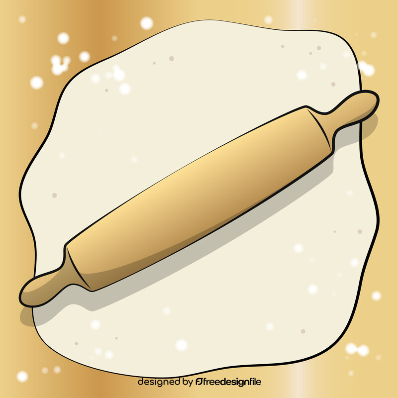 Rolling pin vector