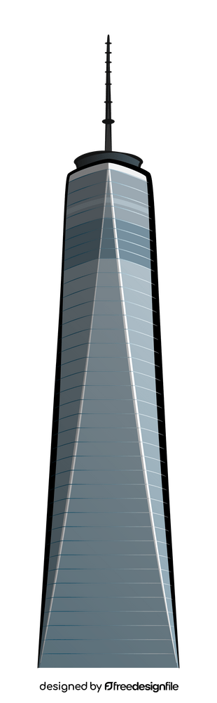 One world trade center clipart