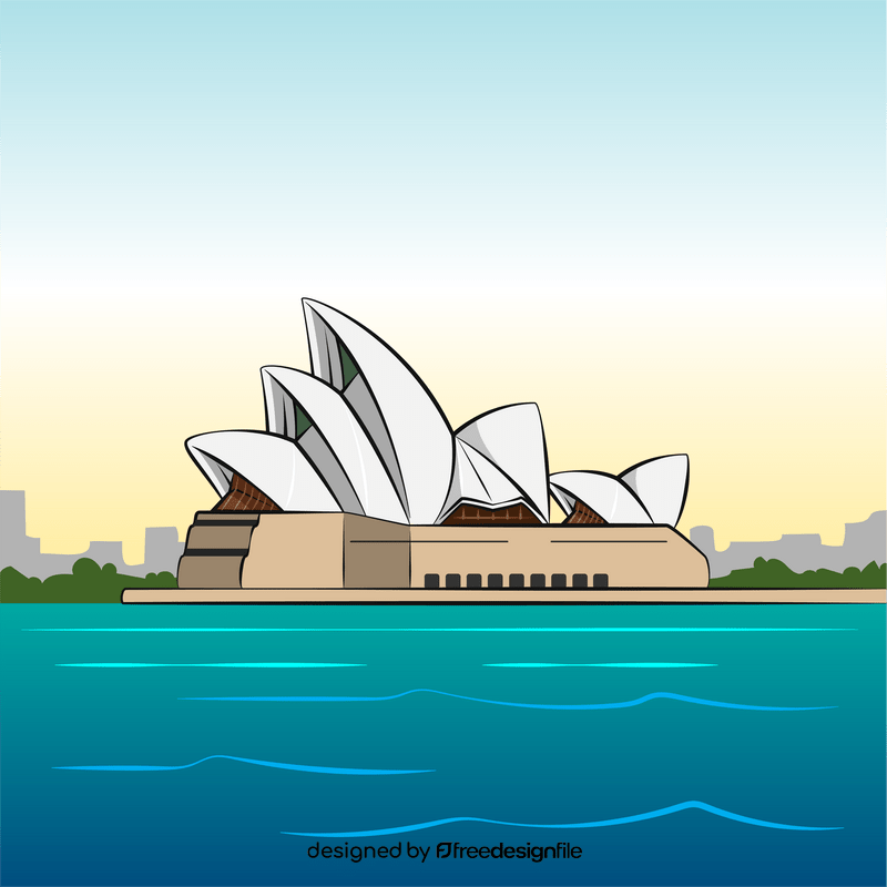 Sydney opera vector