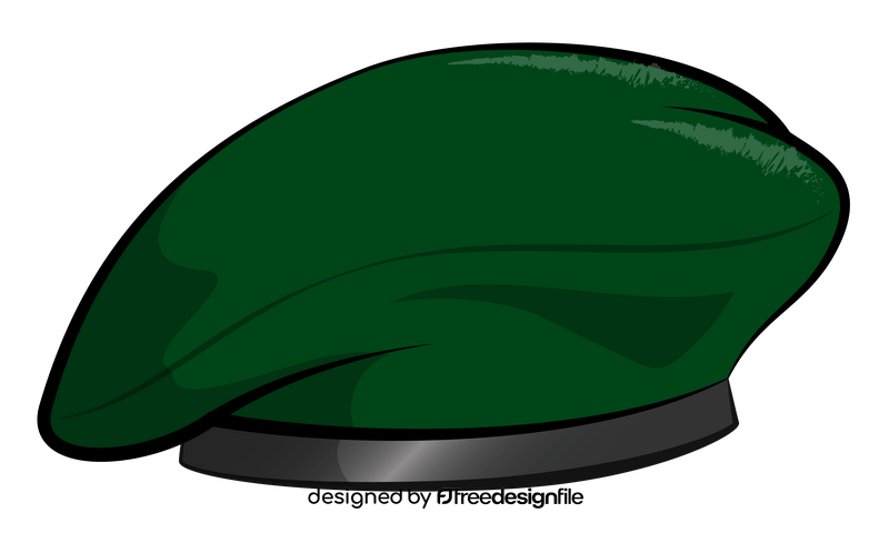 Army beret clipart