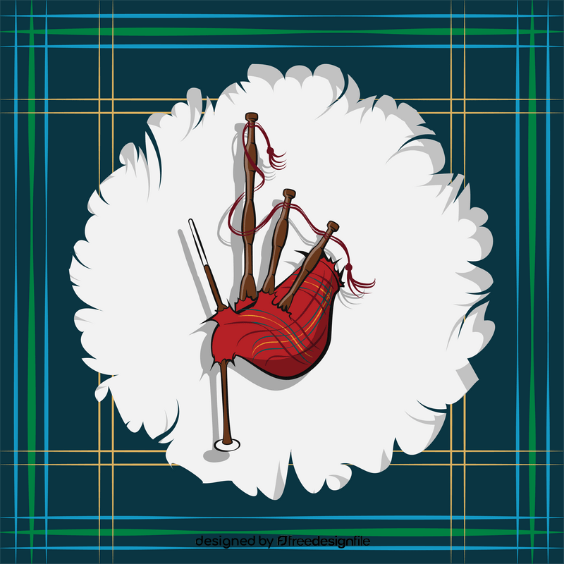Bagpipes vector