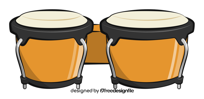 Bongo drums clipart