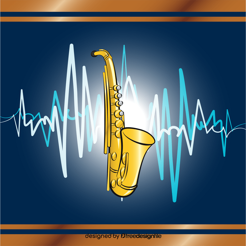 Saxophone vector