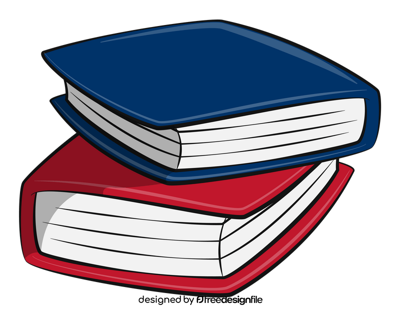 Books drawing clipart