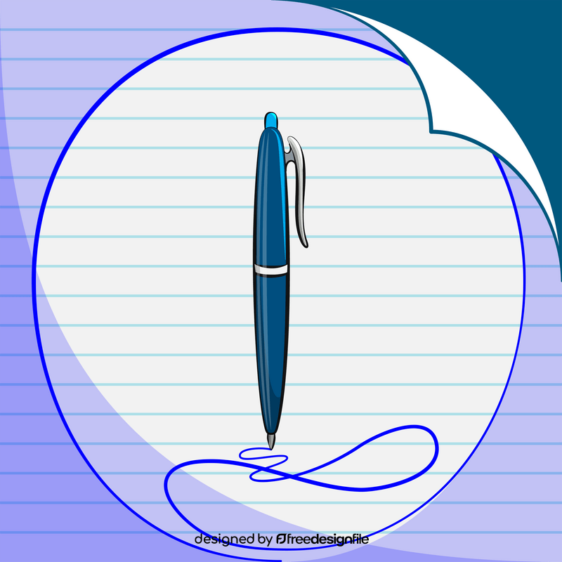 Pen vector