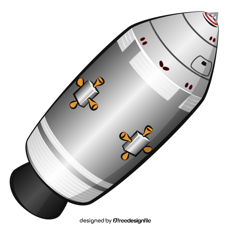 Apollo service module clipart