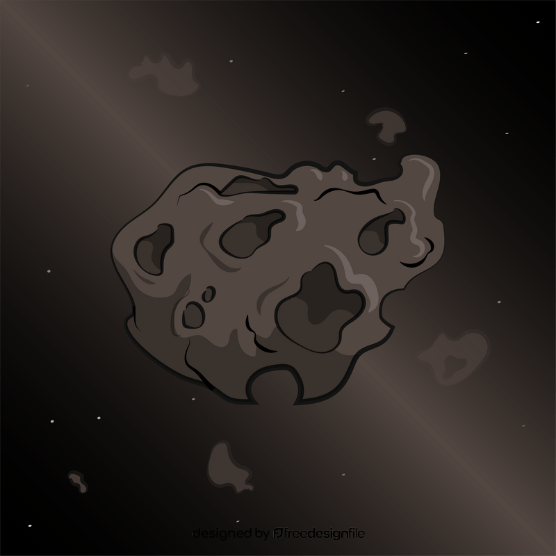Meteorite vector