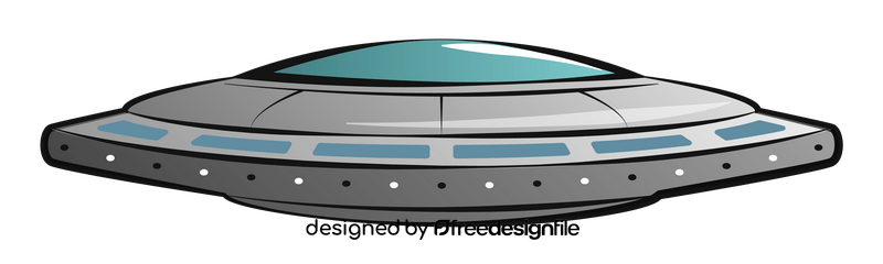 Flying saucer clipart