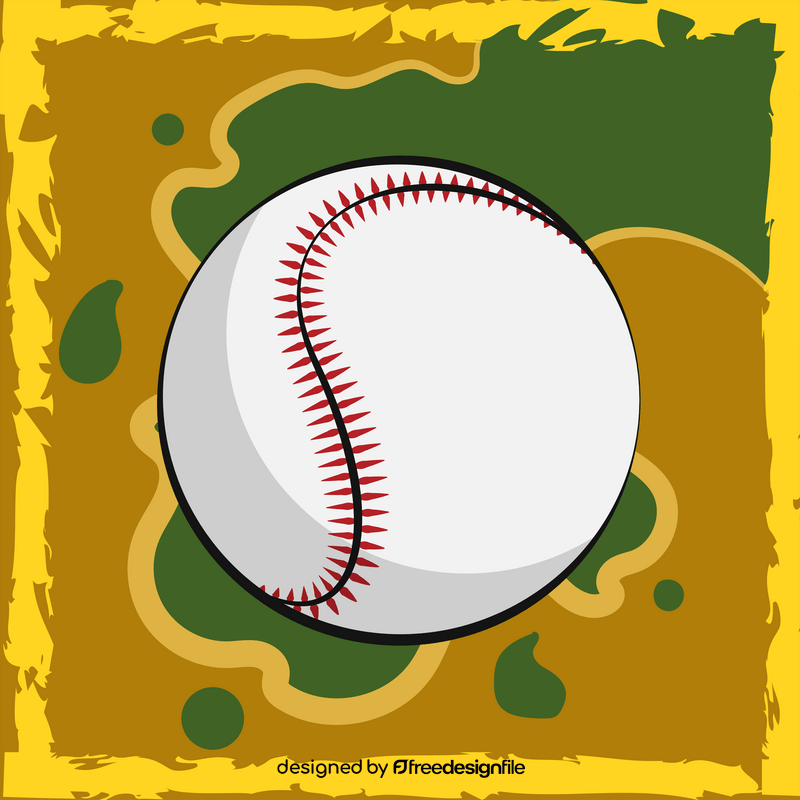 Baseball vector
