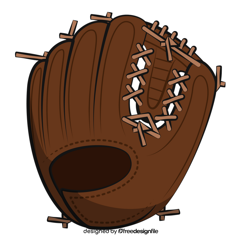 Baseball glove clipart