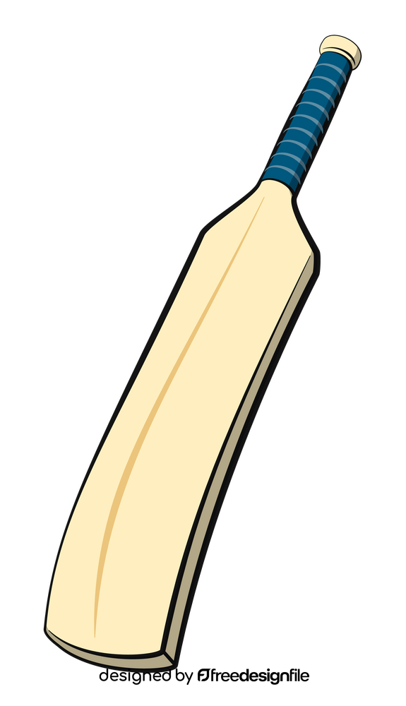 Cricket bat clipart