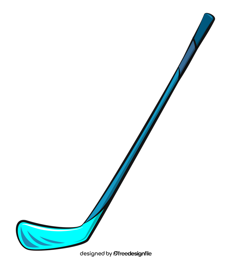 Ice hockey stick clipart