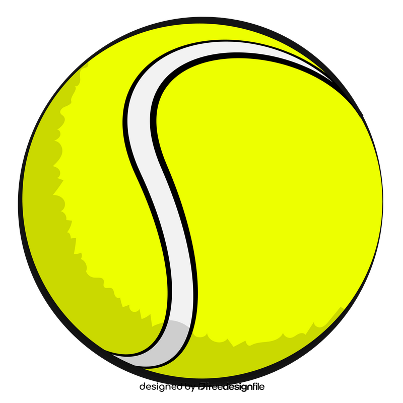 Tennis ball clipart