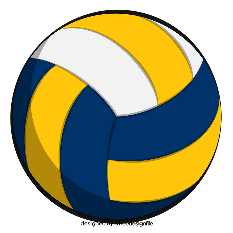 Volleyball clipart vector free download