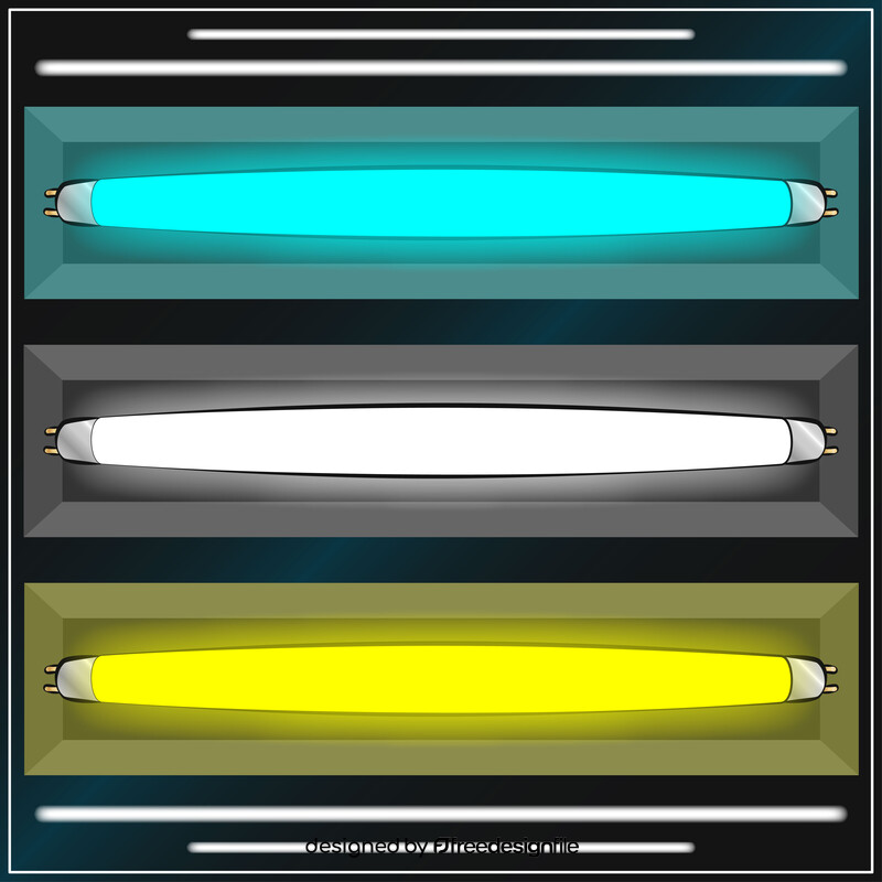 Fluorescent tube vector