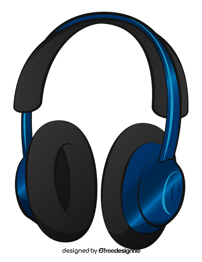 Headphones clipart vector free download