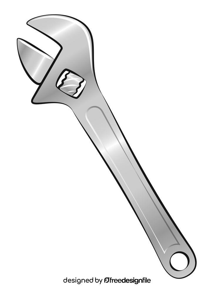 Monkey wrench clipart