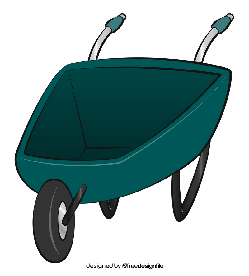 Wheelbarrow clipart