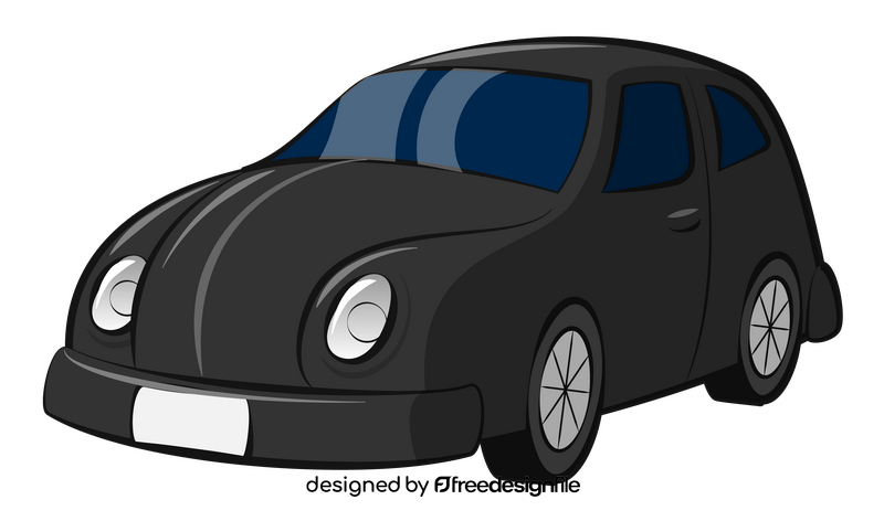 Black car clipart