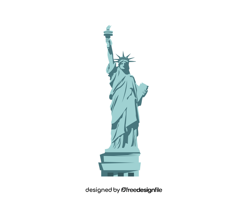 Statue of liberty clipart