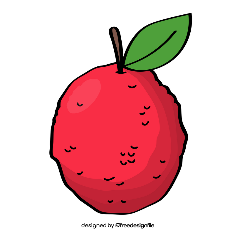 Lychee clipart