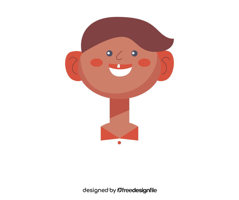 Happy young boy free clipart