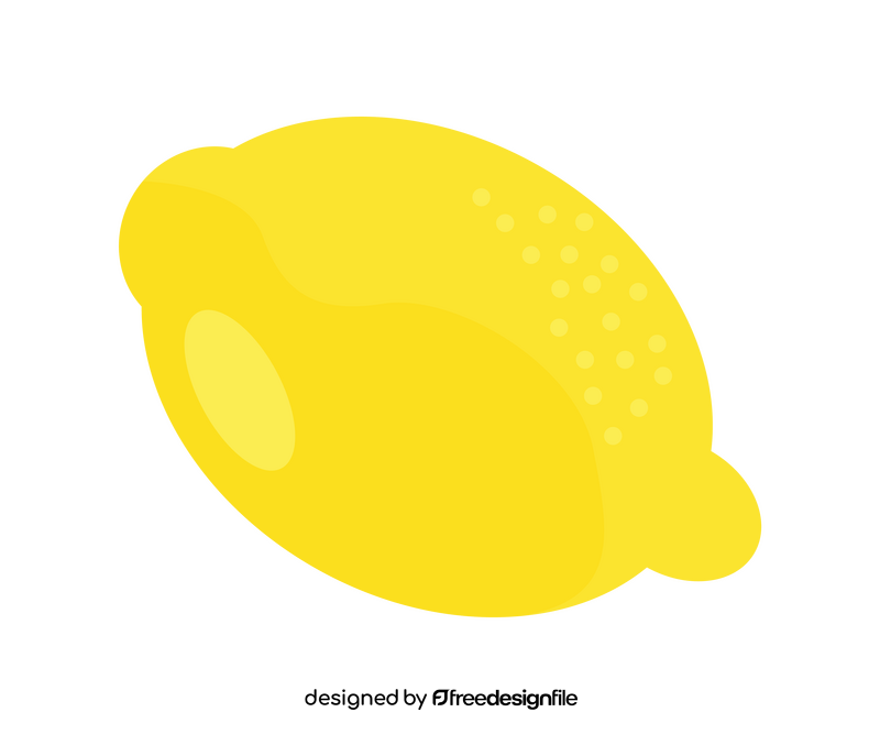 Whole lemon clipart