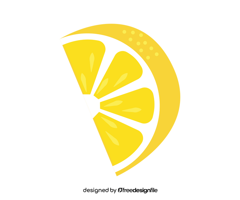 Lemon lobule clipart